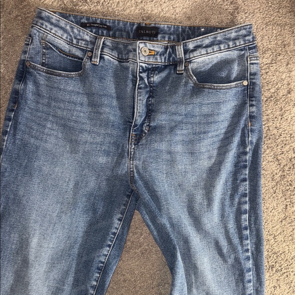 Talbots 10 straight leg jeans high rise women’s pants denim - Picture 2 of 8